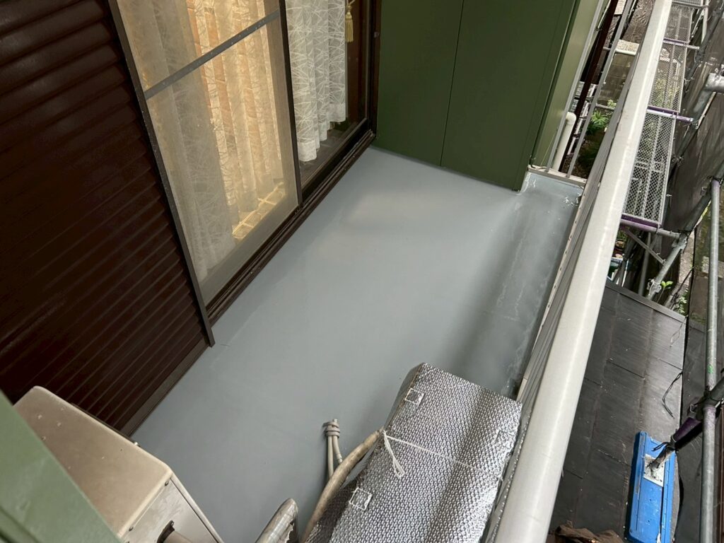 愛知県 半田市 ベランダ防水塗装 防水工事 防水 外壁塗装 ウレタン 塗装 ペンキ